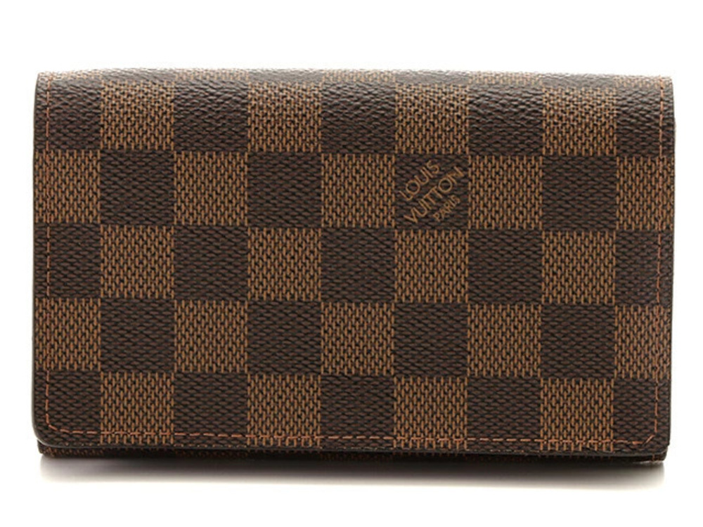 LOUIS VUITTON Wallet Portefeuille Tresor Damier